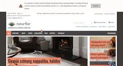 Desktop Screenshot of naturflor.hu